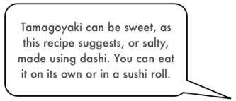 tamagoyaki speech bubble