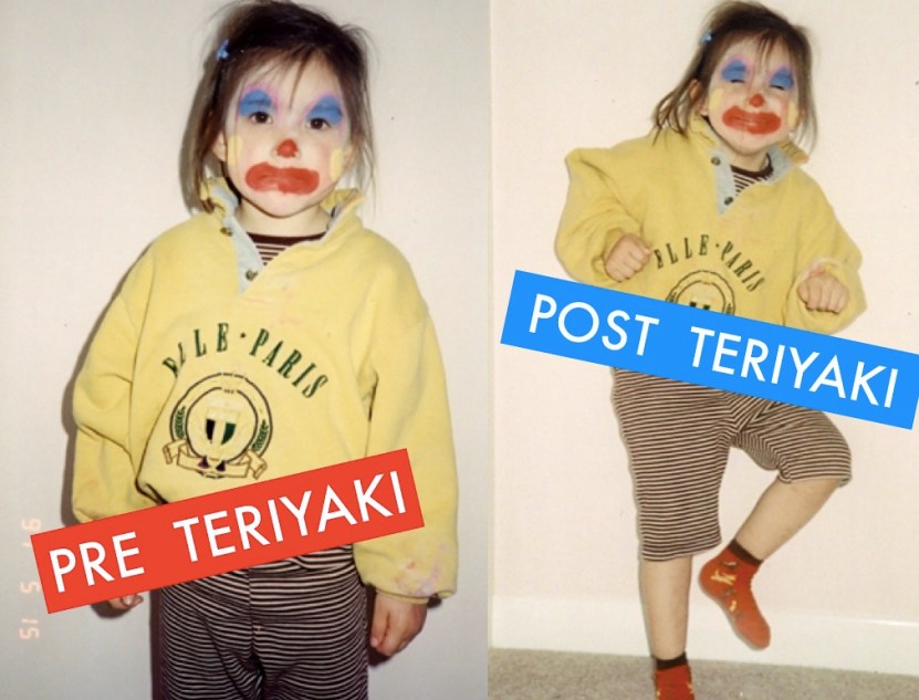 pre and post teriyaki